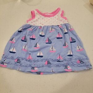 Boat & Watermelon Dresses 3-6M